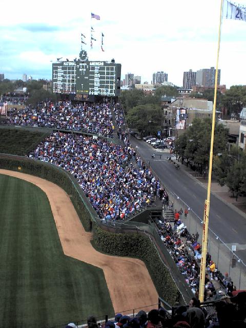Right field and Sheffield Street